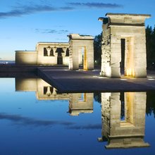 Templo de Debod. / Imagen cedida por: Comunidad de Madrid Templo de Debod