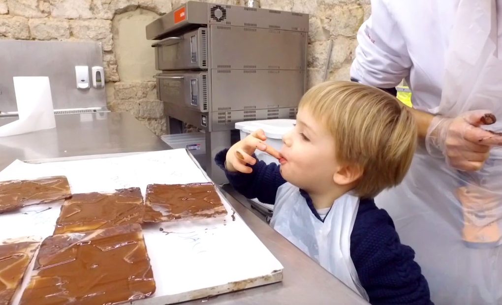 Museu de la Xocolata, Barcelona: Taller para niños y mayores. Foto: Beatriz Vigil