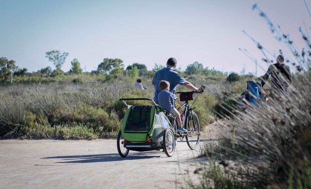 Ruta en bici Riumar. Foto: Pekebikers Ruta en bici Riumar. Foto: Pekebikers