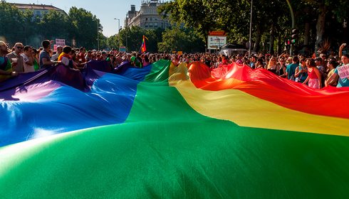 Día del Orgullo Gay, Madrid. Foto: shutterstock Día del Orgullo Gay, Madrid. Foto: shutterstock