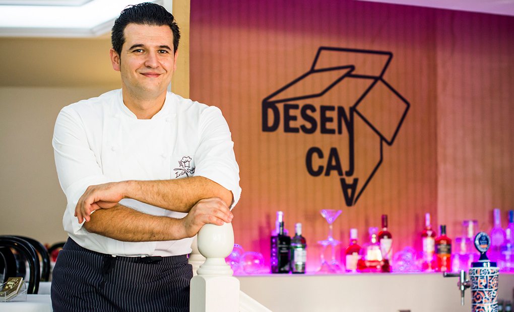 Apertura. Desencaja: Iván Sáez, chef del restaurante Desencaja. Madrid. Foto: Restaurante Desencaja Desencaja: Iván Sáez, chef del restaurante Desencaja. Madrid. Foto: Restaurante Desencaja