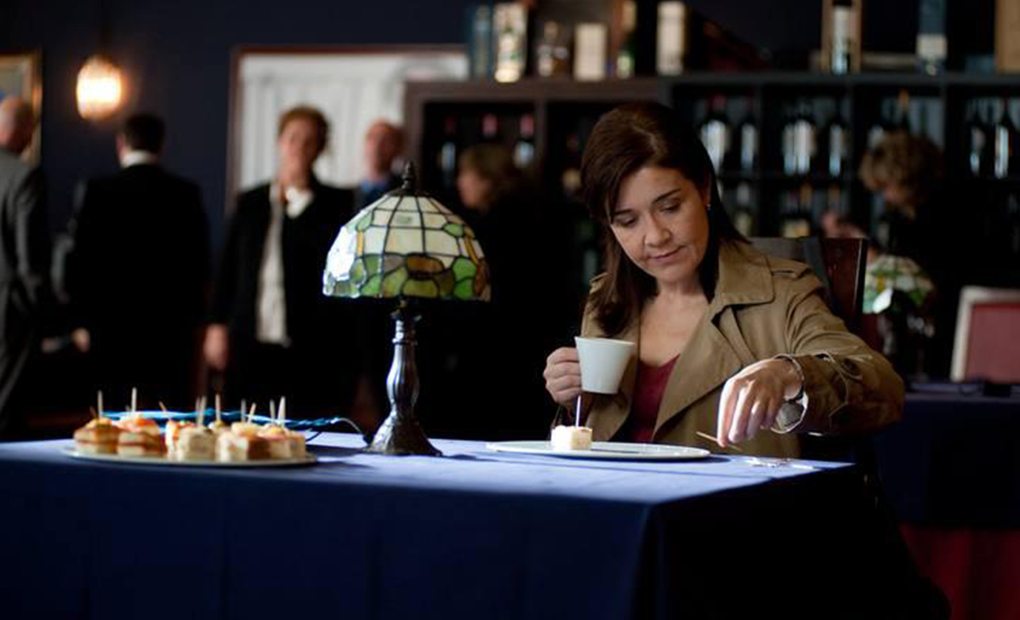 Apertura. María Pujalte en un capítulo de la serie 'Los misterios de Laura'.