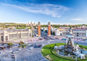 Barcelona (Plaza de España). Foto: shutterstock