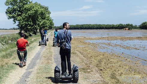 Pals (Bajo Ampurdán, Baix Empordà) - segway (4) - Foto: César Cid