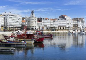 A Coruña (Puerto). Foto: shutterstock