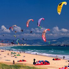 Tarifa: Playa de Valdevaqueros. Foto: M. Rojas Tarifa: Playa de Valdevaqueros. Foto: M. Rojas