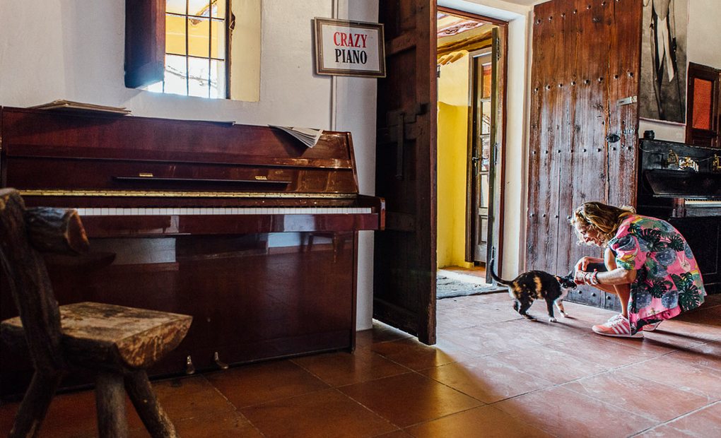 Hotel Pikes, Ibiza. Piano. Foto: César Cid Hotel Pikes, Ibiza. Piano. Foto: César Cid