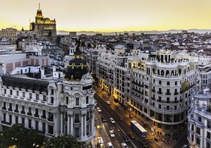 Madrid (Gran Vía). Foto: shutterstock