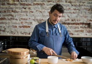 Mario Payan, Restaurante Kappo, Madrid. Foto: Sofía Moro Mario Payan, Restaurante Kappo, Madrid. Foto: Sofía Moro