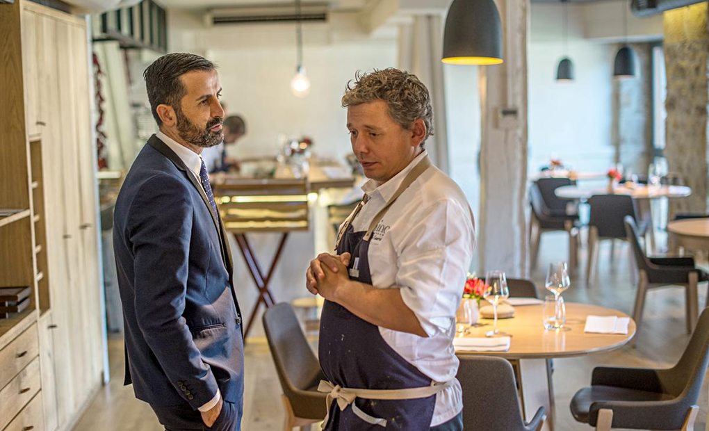Restaurante Mina. Salón. Foto: Alfredo Cáliz Restaurante Mina. Salón. Foto: Alfredo Cáliz