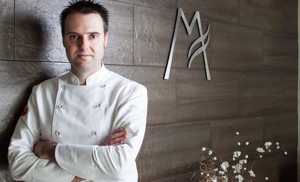 El chef Fran Martínez, del restaurante Maralba.