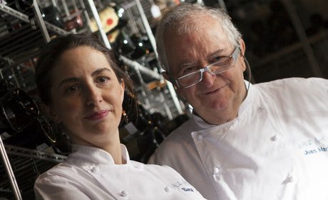 Juan Mari and Elena Arzak Juan Mari and Elena Arzak