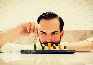 Mario Sandoval, jefe de cocina del restaurante Coque