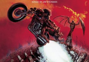 Carátula del disco 'Bat out of hell' de Meat Loaf