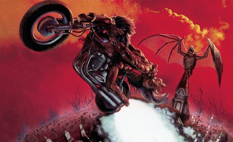 Carátula del disco 'Bat out of hell' de Meat Loaf