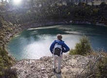 Laguna de la Cañada del Hoyo. Laguna de la Cañada del Hoyo.