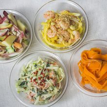 Las cuatro ensalada. Foto: DAvid de Luis Las cuatro ensalada. Foto: DAvid de Luis