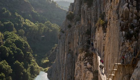 El Caminito del Rey en Málaga El Caminito del Rey en Málaga