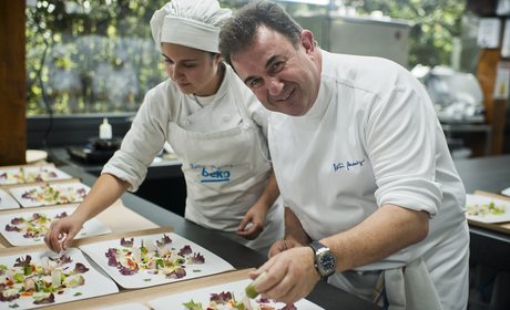Martín Berasategui en Lasarte: en las cocinas del mejor restaurante del mundo | Guía Repsol Martín Berasategui en Lasarte: en las cocinas del mejor restaurante del mundo | Guía Repsol