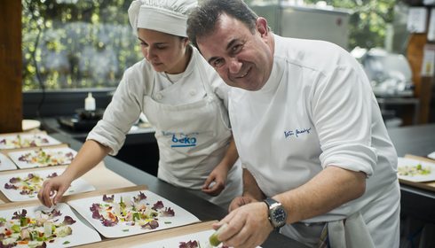 Martín Berasategui en Lasarte: en las cocinas del mejor restaurante del mundo | Guía Repsol Martín Berasategui en Lasarte: en las cocinas del mejor restaurante del mundo | Guía Repsol