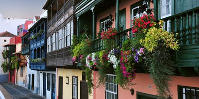 Balcones de Santa Cruz de La Palma. / Autor: Saúl Santos. / Cedida por: Patronato de Turismo de La Palma. Balcones de Santa Cruz de La Palma. / Autor: Saúl Santos. / Cedida por: Patronato de Turismo de La Palma.